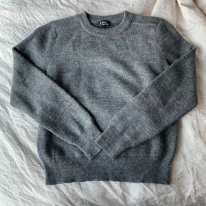 A.P.C. Wool Crew Neck Sweater
